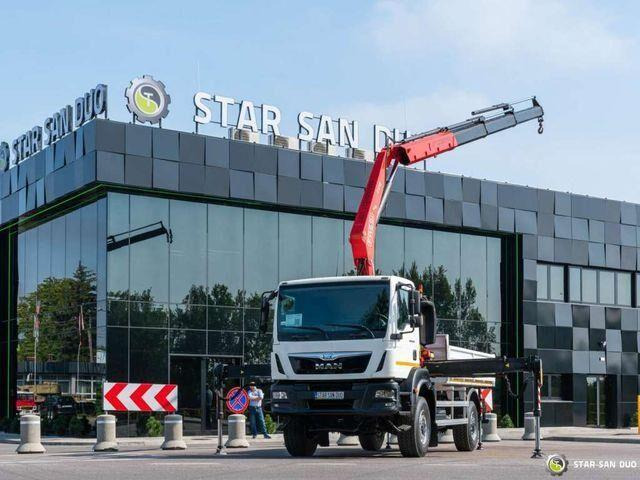 MAN TGM 18.250 4x4 Fassi F215A.0.23 Active HDS Cran - Бортова вантажівка/ Платформа, Вантажівка з маніпулятором: фото 3 MAN TGM 18.250 4x4 Fassi F215A.0.23 Active HDS Cran - Бортова вантажівка/ Платформа, Вантажівка з маніпулятором: фото 3