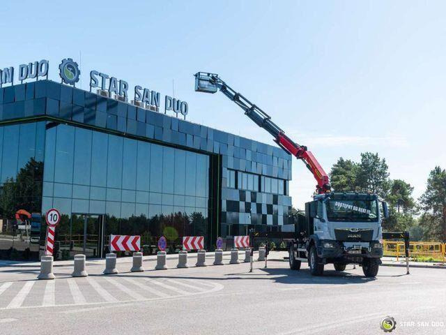 MAN TGM 18.320 4x4 PALFINGER PK 27002 Basket NEW ! - Бортова вантажівка/ Платформа, Вантажівка з маніпулятором: фото 2 MAN TGM 18.320 4x4 PALFINGER PK 27002 Basket NEW ! - Бортова вантажівка/ Платформа, Вантажівка з маніпулятором: фото 2