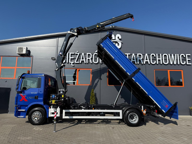 MAN TGM TGL 15.250 / E6 / wywrotka 3-S + HMF żuraw z pilotem / H - Самоскид вантажівка, Вантажівка з маніпулятором: фото 2 MAN TGM TGL 15.250 / E6 / wywrotka 3-S + HMF żuraw z pilotem / H - Самоскид вантажівка, Вантажівка з маніпулятором: фото 2