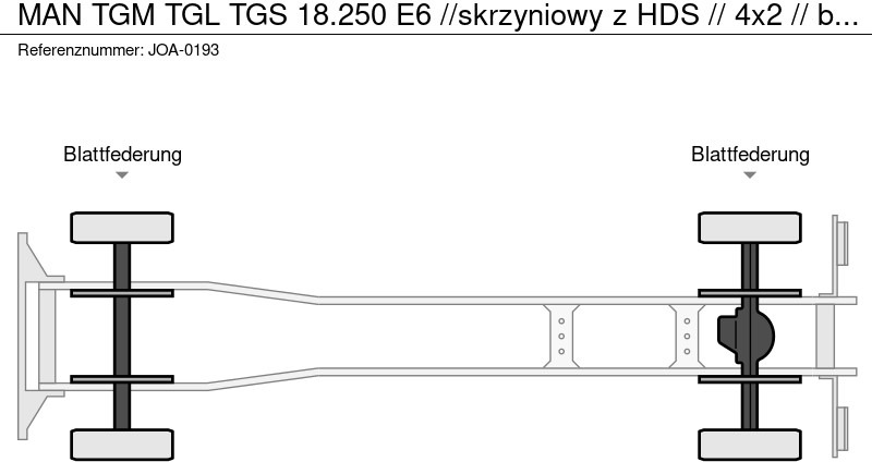 MAN TGM TGL TGS 18.250 E6 //skrzyniowy z HDS // 4x2 // budowlanka - Бортова вантажівка/ Платформа, Вантажівка з маніпулятором: фото 2 MAN TGM TGL TGS 18.250 E6 //skrzyniowy z HDS // 4x2 // budowlanka - Бортова вантажівка/ Платформа, Вантажівка з маніпулятором: фото 2