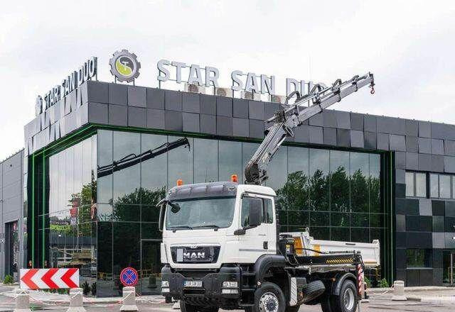 MAN TGS 18.360 4x4 HIAB 144 E-4 Crane Kipper - Самоскид вантажівка, Вантажівка з маніпулятором: фото 3 MAN TGS 18.360 4x4 HIAB 144 E-4 Crane Kipper - Самоскид вантажівка, Вантажівка з маніпулятором: фото 3