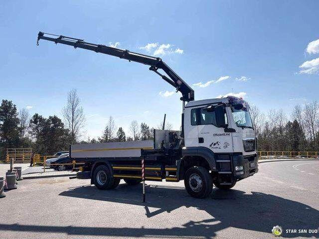 MAN TGS 18.360 4x4 HMF 1720 K4 Crane KRAN - Бортова вантажівка/ Платформа, Вантажівка з маніпулятором: фото 2 MAN TGS 18.360 4x4 HMF 1720 K4 Crane KRAN - Бортова вантажівка/ Платформа, Вантажівка з маніпулятором: фото 2