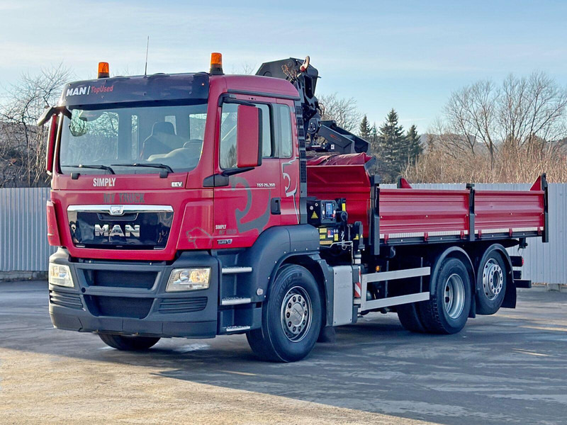 MAN TGS 26.360 Kipper 5,15m*HMF 1420 K2 + FUNK/6x2 - Самоскид вантажівка, Вантажівка з маніпулятором: фото 4 MAN TGS 26.360 Kipper 5,15m*HMF 1420 K2 + FUNK/6x2 - Самоскид вантажівка, Вантажівка з маніпулятором: фото 4