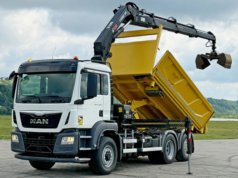 MAN TGS 26.400 * HIAB X-HIDUO 188 E-3 + FUNK * 6x4 - Самоскид вантажівка, Вантажівка з маніпулятором: фото 3 MAN TGS 26.400 * HIAB X-HIDUO 188 E-3 + FUNK * 6x4 - Самоскид вантажівка, Вантажівка з маніпулятором: фото 3