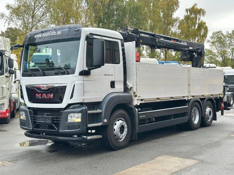 MAN TGS 26.440 6x2 Flatbed + Crane Hiab 177 K - Бортова вантажівка/ Платформа, Вантажівка з маніпулятором: фото 2 MAN TGS 26.440 6x2 Flatbed + Crane Hiab 177 K - Бортова вантажівка/ Платформа, Вантажівка з маніпулятором: фото 2