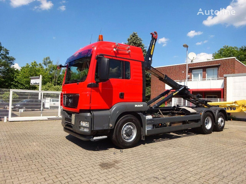 MAN TGS 26.480 Hook lift truck 6x2 - Гаковий мультиліфт вантажівка: фото 1 MAN TGS 26.480 Hook lift truck 6x2 - Гаковий мультиліфт вантажівка: фото 1