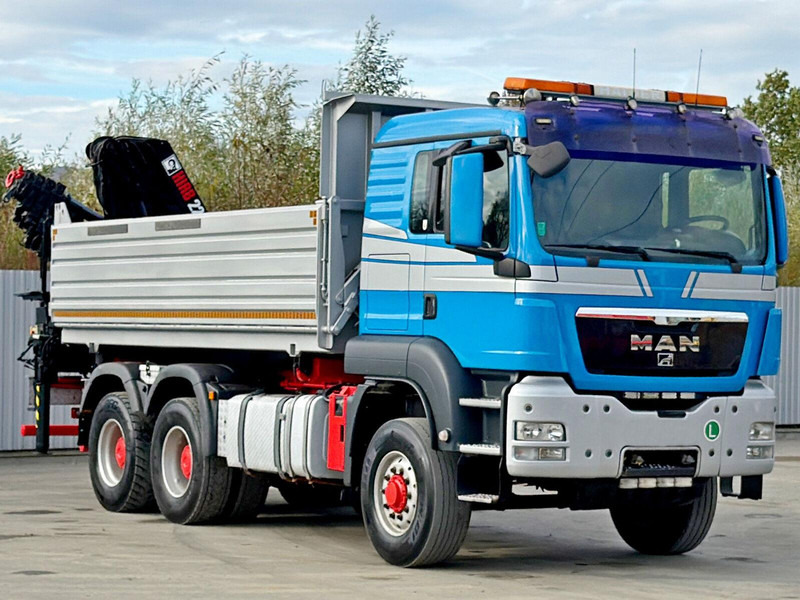 MAN TGS 26.480 * KIPPER * HIAB 220 - C5 + FUNK / 6x6 - Самоскид вантажівка, Вантажівка з маніпулятором: фото 3 MAN TGS 26.480 * KIPPER * HIAB 220 - C5 + FUNK / 6x6 - Самоскид вантажівка, Вантажівка з маніпулятором: фото 3