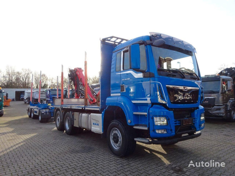 MAN TGS 28.500 6x4 Log truck + Crane Epsilon + Trailer - Лісовоз, Вантажівка з маніпулятором: фото 2 MAN TGS 28.500 6x4 Log truck + Crane Epsilon + Trailer - Лісовоз, Вантажівка з маніпулятором: фото 2