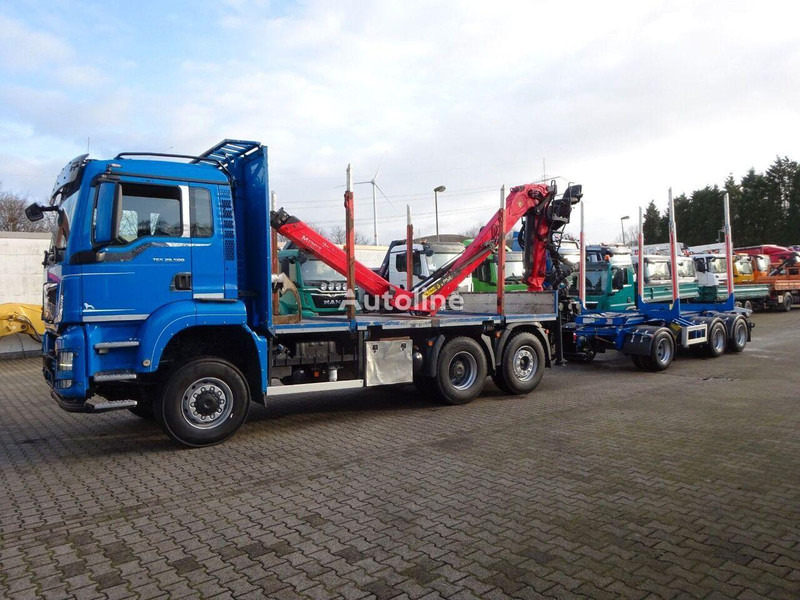 MAN TGS 28.500 6x4 Log truck + Crane Epsilon + Trailer - Лісовоз, Вантажівка з маніпулятором: фото 3 MAN TGS 28.500 6x4 Log truck + Crane Epsilon + Trailer - Лісовоз, Вантажівка з маніпулятором: фото 3