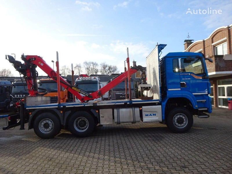 MAN TGS 28.500 6x4 Log truck + Crane Epsilon + Trailer - Лісовоз, Вантажівка з маніпулятором: фото 4 MAN TGS 28.500 6x4 Log truck + Crane Epsilon + Trailer - Лісовоз, Вантажівка з маніпулятором: фото 4