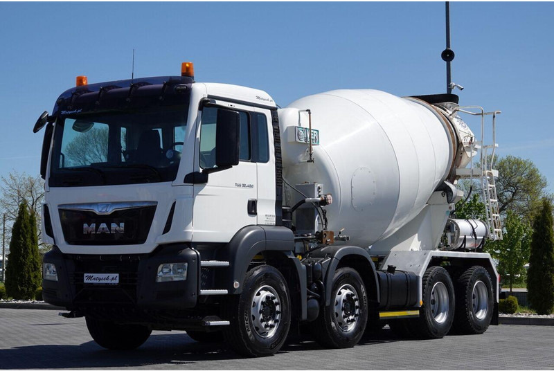 MAN TGS 32.400 / 8X4 / GRUSZKA / BETONOMIESZARKA / 9 M3 / IMER / MAN - Автобетонозмішувач: фото 1 MAN TGS 32.400 / 8X4 / GRUSZKA / BETONOMIESZARKA / 9 M3 / IMER / MAN - Автобетонозмішувач: фото 1