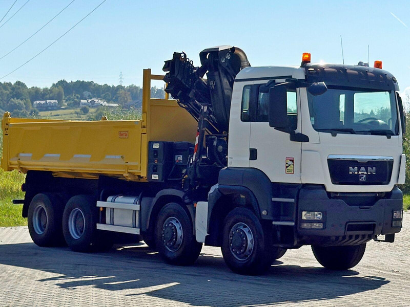 MAN TGS 32.510 * HIAB 288 EP - 5HIDUO/ FUNK * 8x8 - Самоскид вантажівка, Вантажівка з маніпулятором: фото 4 MAN TGS 32.510 * HIAB 288 EP - 5HIDUO/ FUNK * 8x8 - Самоскид вантажівка, Вантажівка з маніпулятором: фото 4