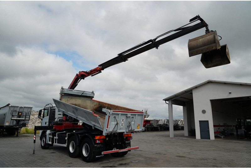 MAN TGS 33.360 / WYWROTKA + HDS - Самоскид вантажівка, Вантажівка з маніпулятором: фото 4 MAN TGS 33.360 / WYWROTKA + HDS - Самоскид вантажівка, Вантажівка з маніпулятором: фото 4