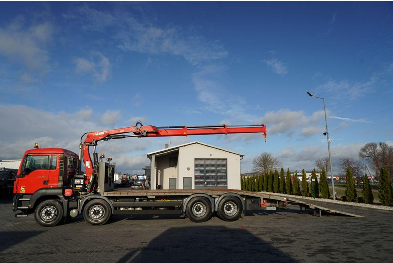 MAN TGS 35.360 / 8x2-4 / LAWETA + HDS HIAB 166 E-2 / 4 OSIOWY / NAJ - Евакуатор: фото 2 MAN TGS 35.360 / 8x2-4 / LAWETA + HDS HIAB 166 E-2 / 4 OSIOWY / NAJ - Евакуатор: фото 2