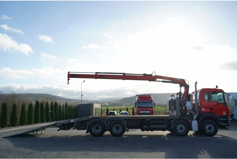 MAN TGS 35.360 / 8x2-4 / LAWETA + HDS HIAB 166 E-2 / 4 OSIOWY / NAJ - Евакуатор: фото 5 MAN TGS 35.360 / 8x2-4 / LAWETA + HDS HIAB 166 E-2 / 4 OSIOWY / NAJ - Евакуатор: фото 5
