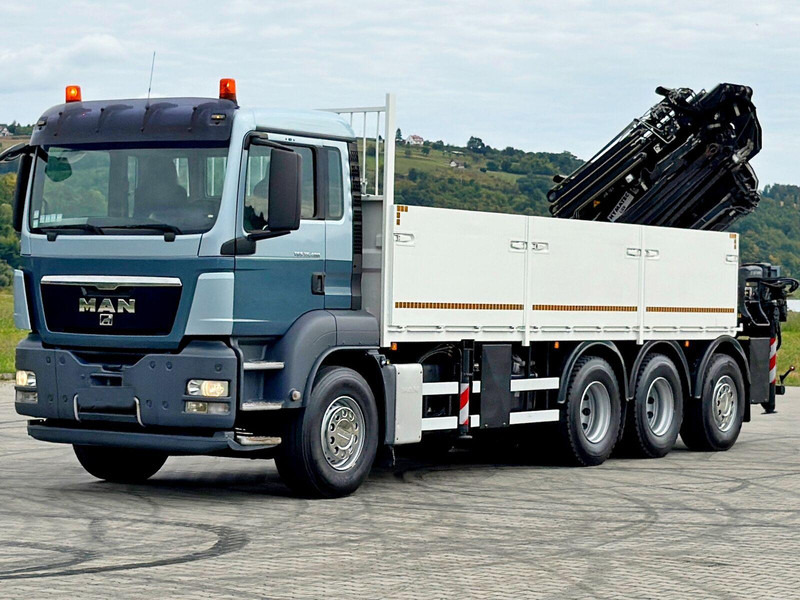 MAN TGS 35.400*HIAB 377 E-5 HIPRO+JIB 70X-3FUNK /8x4 - Бортова вантажівка/ Платформа, Вантажівка з маніпулятором: фото 3 MAN TGS 35.400*HIAB 377 E-5 HIPRO+JIB 70X-3FUNK /8x4 - Бортова вантажівка/ Платформа, Вантажівка з маніпулятором: фото 3