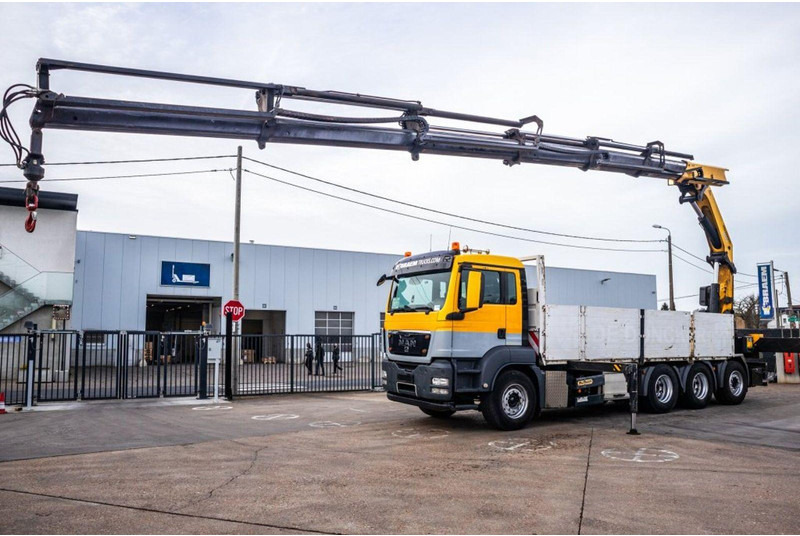 MAN TGS 35.440 8x4 Crane Palfinger PK 42002-SH - Бортова вантажівка/ Платформа, Вантажівка з маніпулятором: фото 2 MAN TGS 35.440 8x4 Crane Palfinger PK 42002-SH - Бортова вантажівка/ Платформа, Вантажівка з маніпулятором: фото 2