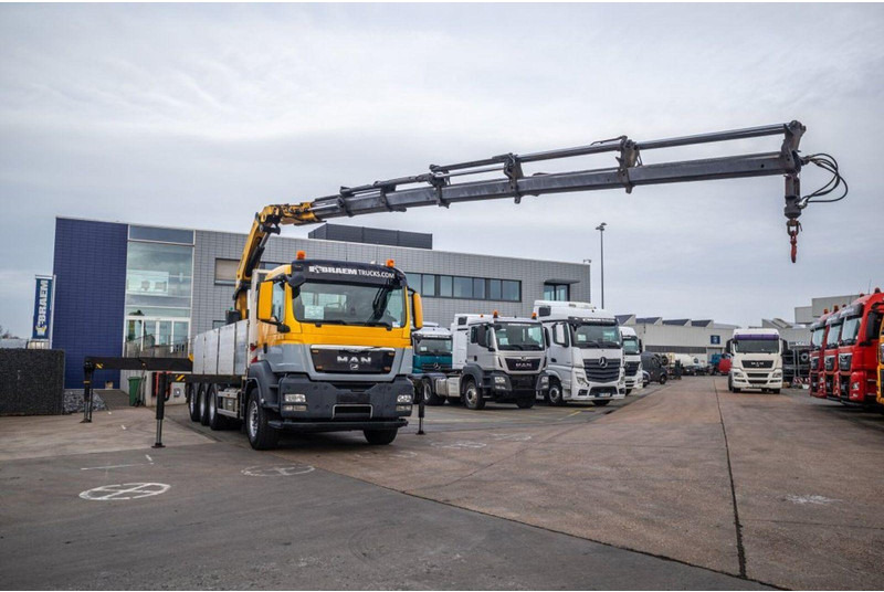 MAN TGS 35.440 8x4 Crane Palfinger PK 42002-SH - Бортова вантажівка/ Платформа, Вантажівка з маніпулятором: фото 3 MAN TGS 35.440 8x4 Crane Palfinger PK 42002-SH - Бортова вантажівка/ Платформа, Вантажівка з маніпулятором: фото 3