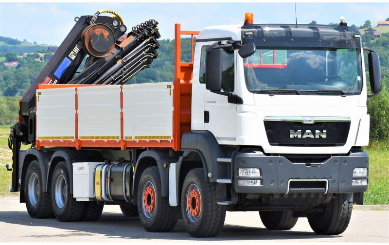 MAN TGS 35.440 * HIAB 322 EP-5HIPRO+FUNK / 8x4! - Бортова вантажівка/ Платформа, Вантажівка з маніпулятором: фото 2 MAN TGS 35.440 * HIAB 322 EP-5HIPRO+FUNK / 8x4! - Бортова вантажівка/ Платформа, Вантажівка з маніпулятором: фото 2