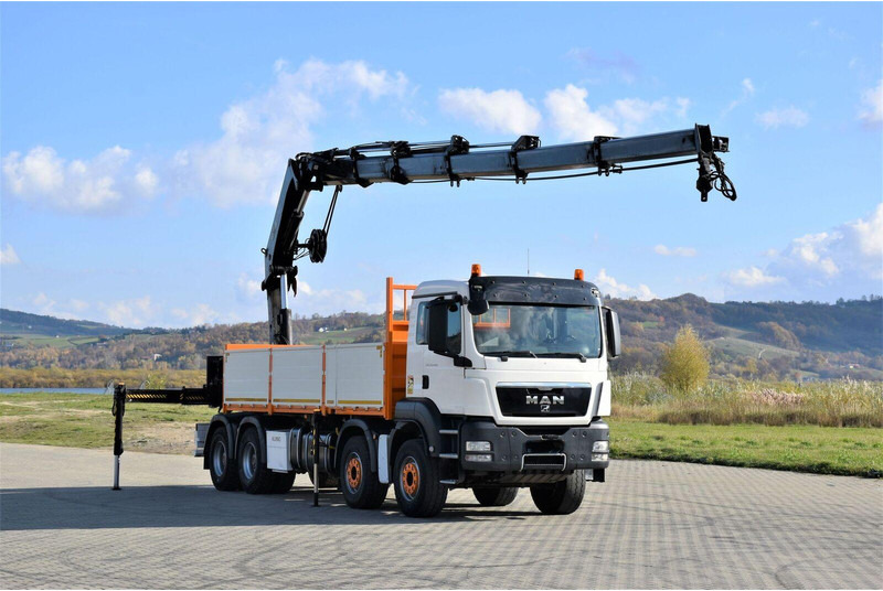 MAN TGS 35.440 * HIAB 322 EP-5HIPRO+FUNK / 8x4! - Бортова вантажівка/ Платформа, Вантажівка з маніпулятором: фото 2 MAN TGS 35.440 * HIAB 322 EP-5HIPRO+FUNK / 8x4! - Бортова вантажівка/ Платформа, Вантажівка з маніпулятором: фото 2