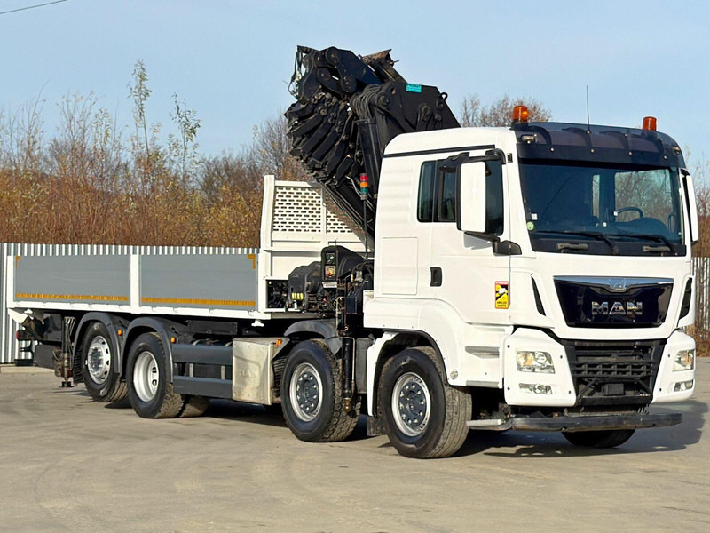 MAN TGS 35.440* HIAB 422 E-7 + JIB 75 X-4 + FUNK - Бортова вантажівка/ Платформа, Вантажівка з маніпулятором: фото 4 MAN TGS 35.440* HIAB 422 E-7 + JIB 75 X-4 + FUNK - Бортова вантажівка/ Платформа, Вантажівка з маніпулятором: фото 4
