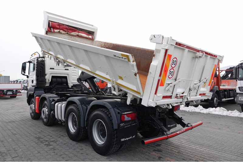 MAN TGS 35.480 / 8x4 / WYWROTKA / BORDMATIC / HYDROBURTA / OPONY 100 - Самоскид вантажівка: фото 2 MAN TGS 35.480 / 8x4 / WYWROTKA / BORDMATIC / HYDROBURTA / OPONY 100 - Самоскид вантажівка: фото 2