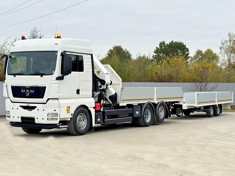 MAN TGX 26.440 * PK 41002-EH + FUNK + Anhänger*TOP - Бортова вантажівка/ Платформа, Вантажівка з маніпулятором: фото 3 MAN TGX 26.440 * PK 41002-EH + FUNK + Anhänger*TOP - Бортова вантажівка/ Платформа, Вантажівка з маніпулятором: фото 3