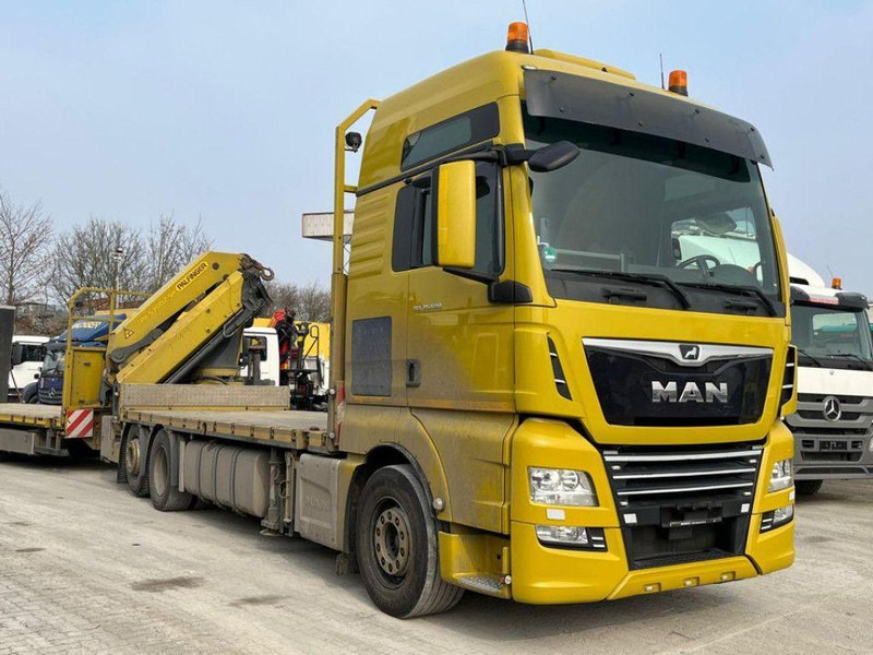 MAN TGX 26.500 6x2 Crane Palfinger PK 53002-SHC - Бортова вантажівка/ Платформа, Вантажівка з маніпулятором: фото 1 MAN TGX 26.500 6x2 Crane Palfinger PK 53002-SHC - Бортова вантажівка/ Платформа, Вантажівка з маніпулятором: фото 1