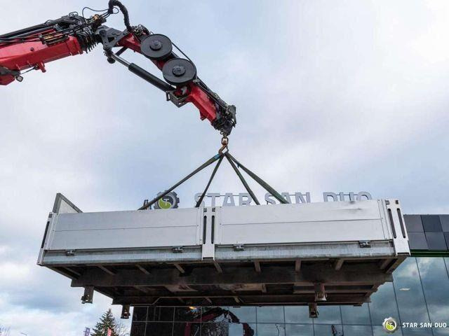 Бортова вантажівка/ Платформа, Вантажівка з маніпулятором MAN TGX 28.500 6x2 HMF 5020K-RC Fly Jib Crane: фото 7