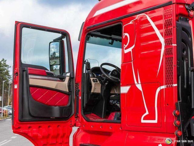 Бортова вантажівка/ Платформа, Вантажівка з маніпулятором MAN TGX 28.500 6x2 HMF 5020K-RC Fly Jib Crane: фото 12