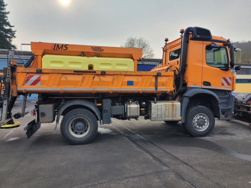 Mercedes-Benz 2036 AK 4x4 3-Way Meiller Tipper Crane HIAB XS088BS-2HiDuo - Самоскид вантажівка, Вантажівка з маніпулятором: фото 4 Mercedes-Benz 2036 AK 4x4 3-Way Meiller Tipper Crane HIAB XS088BS-2HiDuo - Самоскид вантажівка, Вантажівка з маніпулятором: фото 4