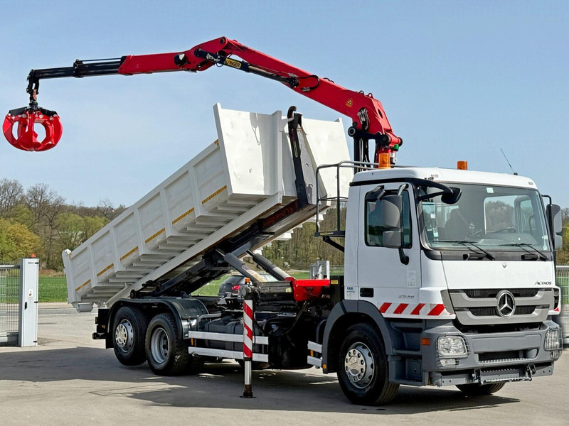 Mercedes-Benz ACTROS 2536 - Гаковий мультиліфт вантажівка, Вантажівка з маніпулятором: фото 3 Mercedes-Benz ACTROS 2536 - Гаковий мультиліфт вантажівка, Вантажівка з маніпулятором: фото 3