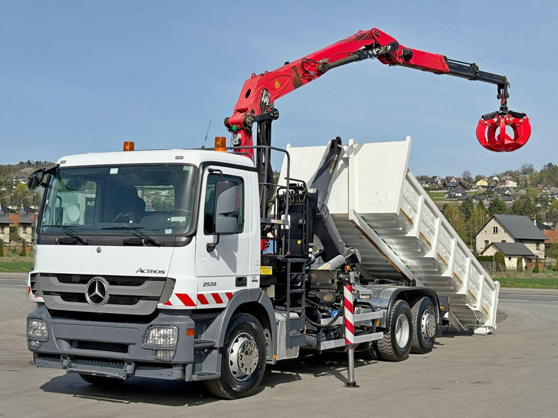 Mercedes-Benz ACTROS 2536 - Гаковий мультиліфт вантажівка, Вантажівка з маніпулятором: фото 2 Mercedes-Benz ACTROS 2536 - Гаковий мультиліфт вантажівка, Вантажівка з маніпулятором: фото 2