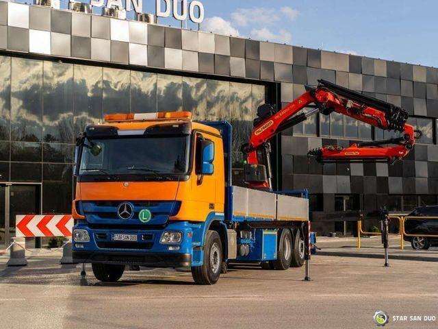 Mercedes-Benz ACTROS 2541 6x2 Palfinger PK 34002 Crane Winch - Бортова вантажівка/ Платформа, Вантажівка з маніпулятором: фото 2 Mercedes-Benz ACTROS 2541 6x2 Palfinger PK 34002 Crane Winch - Бортова вантажівка/ Платформа, Вантажівка з маніпулятором: фото 2