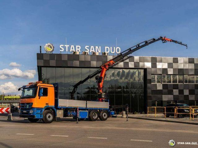 Mercedes-Benz ACTROS 2541 6x2 Palfinger PK 34002 Crane Winch - Бортова вантажівка/ Платформа, Вантажівка з маніпулятором: фото 3 Mercedes-Benz ACTROS 2541 6x2 Palfinger PK 34002 Crane Winch - Бортова вантажівка/ Платформа, Вантажівка з маніпулятором: фото 3