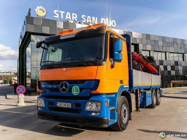 Mercedes-Benz ACTROS 2541 6x2 Palfinger PK 34002 Crane Winch - Бортова вантажівка/ Платформа, Вантажівка з маніпулятором: фото 4 Mercedes-Benz ACTROS 2541 6x2 Palfinger PK 34002 Crane Winch - Бортова вантажівка/ Платформа, Вантажівка з маніпулятором: фото 4