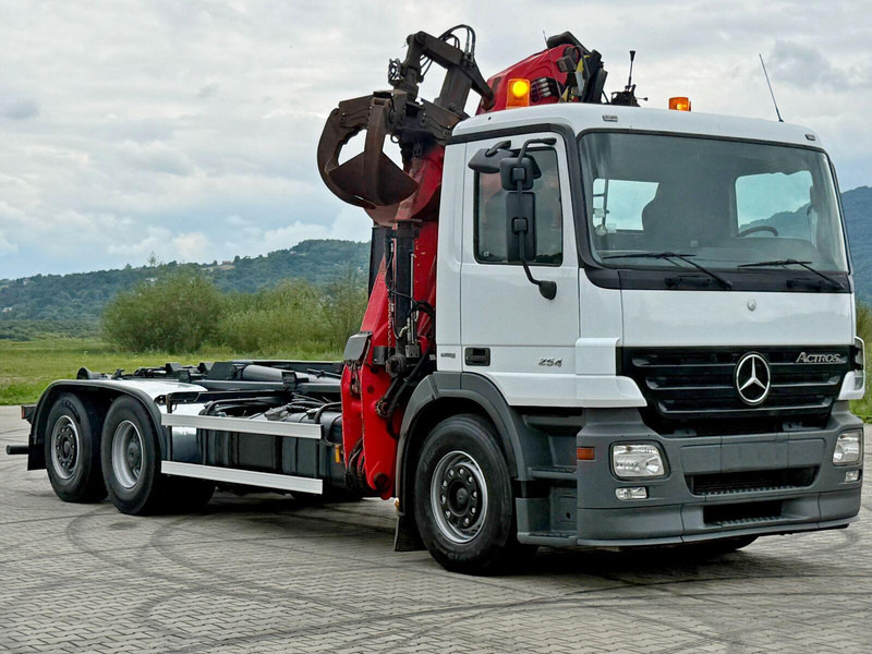 Mercedes-Benz ACTROS 2541 ABROLLKIPPER EPSILON E140Z81 TOP - Гаковий мультиліфт вантажівка, Вантажівка з маніпулятором: фото 3 Mercedes-Benz ACTROS 2541 ABROLLKIPPER EPSILON E140Z81 TOP - Гаковий мультиліфт вантажівка, Вантажівка з маніпулятором: фото 3