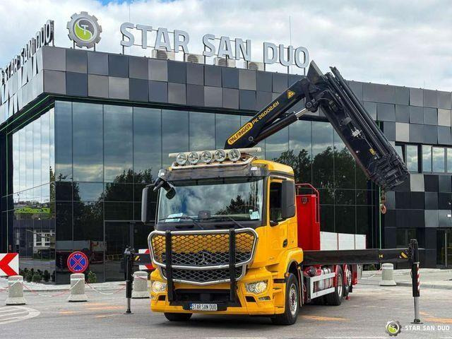 Mercedes-Benz ACTROS 2543 6x2 PalfingerPK 26002 EH Crane - Бортова вантажівка/ Платформа, Вантажівка з маніпулятором: фото 1 Mercedes-Benz ACTROS 2543 6x2 PalfingerPK 26002 EH Crane - Бортова вантажівка/ Платформа, Вантажівка з маніпулятором: фото 1