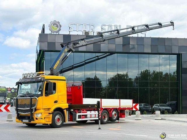 Mercedes-Benz ACTROS 2543 6x2 PalfingerPK 26002 EH Crane - Бортова вантажівка/ Платформа, Вантажівка з маніпулятором: фото 4 Mercedes-Benz ACTROS 2543 6x2 PalfingerPK 26002 EH Crane - Бортова вантажівка/ Платформа, Вантажівка з маніпулятором: фото 4