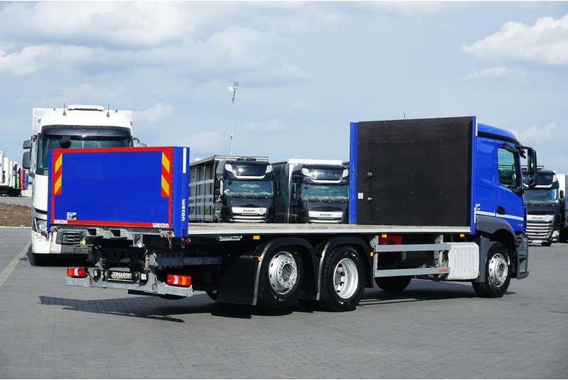 Mercedes-Benz ACTROS / 2543 / ACC / E 6 / PEŁNY ADR / PLATFORMA / ZAWIESIE POD - Бортова вантажівка/ Платформа: фото 5 Mercedes-Benz ACTROS / 2543 / ACC / E 6 / PEŁNY ADR / PLATFORMA / ZAWIESIE POD - Бортова вантажівка/ Платформа: фото 5