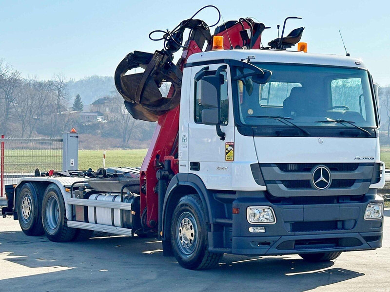 Mercedes-Benz ACTROS 2544 * ABROLLKIPPER * LHO L190Z(78) * TOP - Гаковий мультиліфт вантажівка, Вантажівка з маніпулятором: фото 3 Mercedes-Benz ACTROS 2544 * ABROLLKIPPER * LHO L190Z(78) * TOP - Гаковий мультиліфт вантажівка, Вантажівка з маніпулятором: фото 3