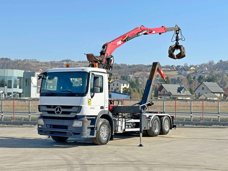 Mercedes-Benz ACTROS 2544 * ABROLLKIPPER * LHO L190Z(78) * TOP - Гаковий мультиліфт вантажівка, Вантажівка з маніпулятором: фото 2 Mercedes-Benz ACTROS 2544 * ABROLLKIPPER * LHO L190Z(78) * TOP - Гаковий мультиліфт вантажівка, Вантажівка з маніпулятором: фото 2
