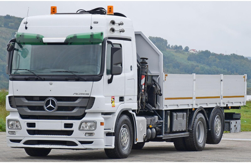 Mercedes-Benz ACTROS 2544 - Бортова вантажівка/ Платформа, Вантажівка з маніпулятором: фото 3 Mercedes-Benz ACTROS 2544 - Бортова вантажівка/ Платформа, Вантажівка з маніпулятором: фото 3
