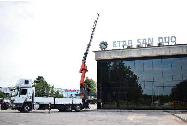 Mercedes-Benz ACTROS 2546 6x2 Palfinger PK 50002 EURO 5 Cran - Бортова вантажівка/ Платформа, Вантажівка з маніпулятором: фото 3 Mercedes-Benz ACTROS 2546 6x2 Palfinger PK 50002 EURO 5 Cran - Бортова вантажівка/ Платформа, Вантажівка з маніпулятором: фото 3