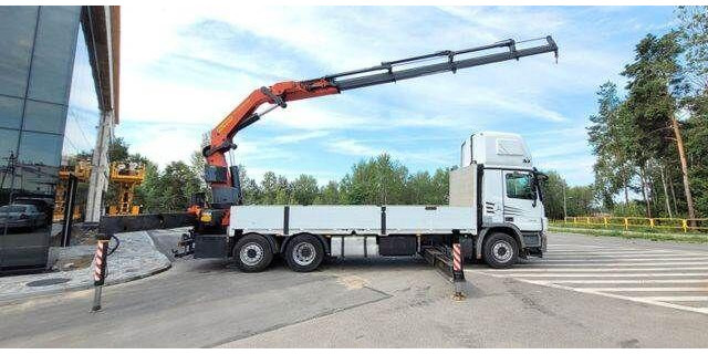 Mercedes-Benz ACTROS 2546 6x2 Palfinger PK 50002 EURO 5 Cran - Бортова вантажівка/ Платформа, Вантажівка з маніпулятором: фото 4 Mercedes-Benz ACTROS 2546 6x2 Palfinger PK 50002 EURO 5 Cran - Бортова вантажівка/ Платформа, Вантажівка з маніпулятором: фото 4
