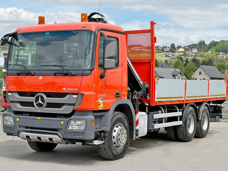 Mercedes-Benz ACTROS 2636 *HIAB 122 BS-2 HIDUO + FUNK/6x4 * TOP - Бортова вантажівка/ Платформа, Вантажівка з маніпулятором: фото 3 Mercedes-Benz ACTROS 2636 *HIAB 122 BS-2 HIDUO + FUNK/6x4 * TOP - Бортова вантажівка/ Платформа, Вантажівка з маніпулятором: фото 3