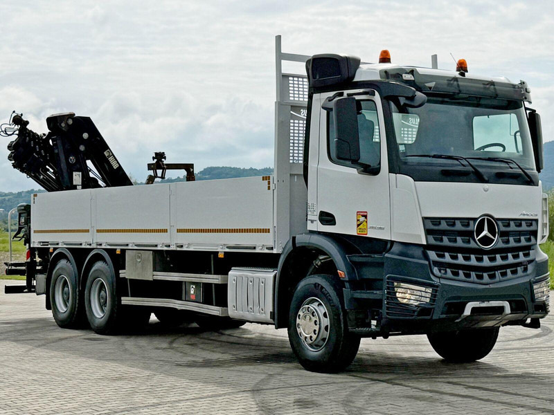 Mercedes-Benz ACTROS 2636 * HIAB 211 E-6 HIDUO/FUNK *6x4 - Бортова вантажівка/ Платформа, Вантажівка з маніпулятором: фото 3 Mercedes-Benz ACTROS 2636 * HIAB 211 E-6 HIDUO/FUNK *6x4 - Бортова вантажівка/ Платформа, Вантажівка з маніпулятором: фото 3
