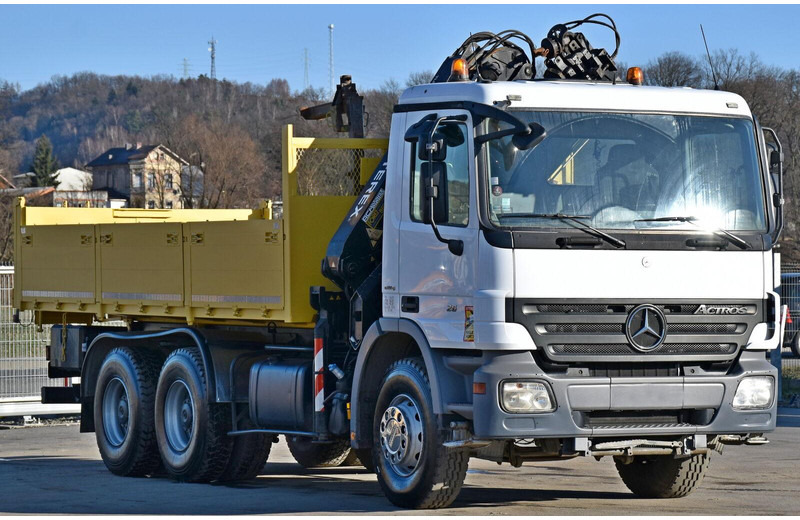 Mercedes-Benz ACTROS 2636 * TEREX 165.2E - A4 + FUNK/6x4 - Самоскид вантажівка, Вантажівка з маніпулятором: фото 3 Mercedes-Benz ACTROS 2636 * TEREX 165.2E - A4 + FUNK/6x4 - Самоскид вантажівка, Вантажівка з маніпулятором: фото 3