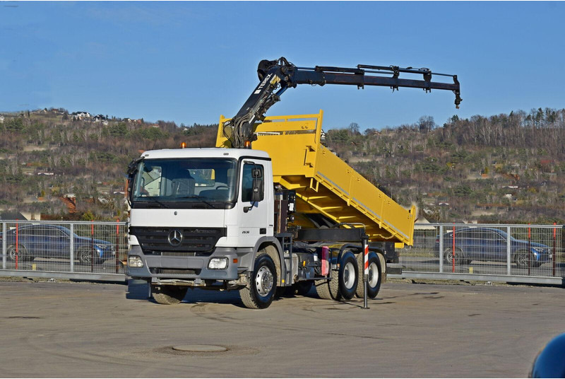 Mercedes-Benz ACTROS 2636 * TEREX 165.2E - A4 + FUNK/6x4 - Самоскид вантажівка, Вантажівка з маніпулятором: фото 2 Mercedes-Benz ACTROS 2636 * TEREX 165.2E - A4 + FUNK/6x4 - Самоскид вантажівка, Вантажівка з маніпулятором: фото 2