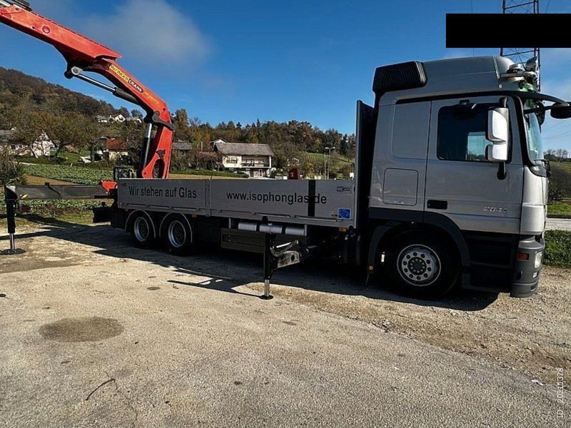 Mercedes-Benz ACTROS 2641 6x2 Crane PALFINGER PK 36002 - Бортова вантажівка/ Платформа, Вантажівка з маніпулятором: фото 3 Mercedes-Benz ACTROS 2641 6x2 Crane PALFINGER PK 36002 - Бортова вантажівка/ Платформа, Вантажівка з маніпулятором: фото 3